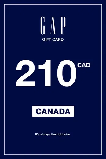 Gap 210 CAD Gift Card (Canada) gallery image 2