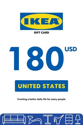 IKEA 180 USD Gift Card (United States) gallery image 2