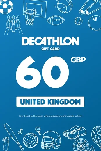 Decathlon 60 GBP Gift Card (United Kingdom) gallery image 2