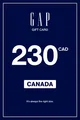 Gap 230 CAD Gift Card (Canada) thumb 2