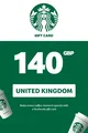 Starbucks 140 GBP Gift Card (United Kingdom) thumb 2
