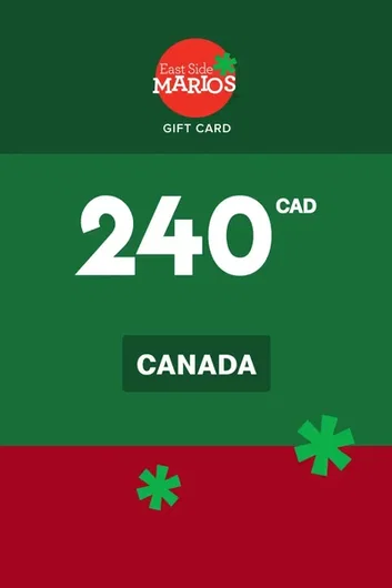 East Side Mario's 240 CAD Gift Card (Canada)