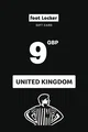 Foot Locker 9 GBP Gift Card (United Kingdom) thumb 2