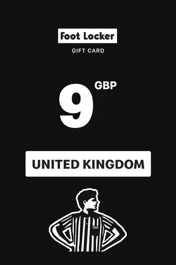 Foot Locker 9 GBP Gift Card (United Kingdom)