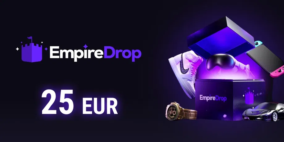 EmpireDrop 25 EUR Gift Card (Europe) gallery image 2