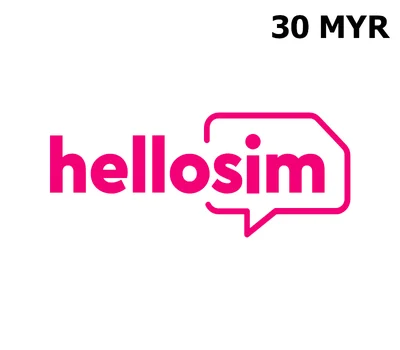 HelloSim MY Malaysia 30 MYR Mobile Top-up gallery image 1