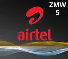 Airtel Global 5 ZMW Mobile Top-up thumb 1