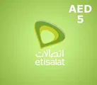 Etisalat UAE 5 AED Mobile Top-up thumb 1