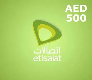 Etisalat UAE 500 AED Mobile Top-up
