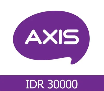 Axis ID Indonesia 30000 IDR Mobile Top-up gallery image 1