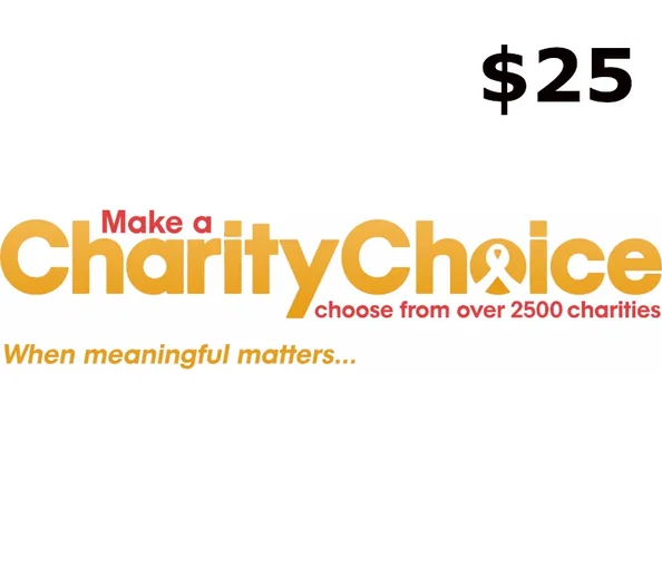 CharityChoice 25 USD Gift Card (United States) gallery image 2