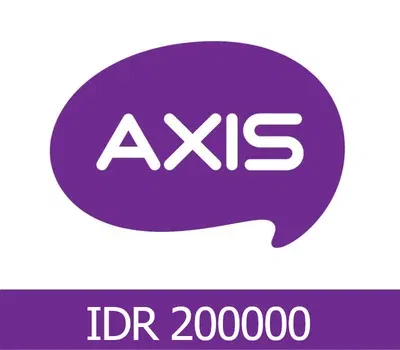 Axis ID Indonesia 200000 IDR Mobile Top-up gallery image 1