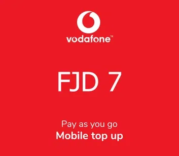 Vodafone Global 7 FJD Mobile Top-up
