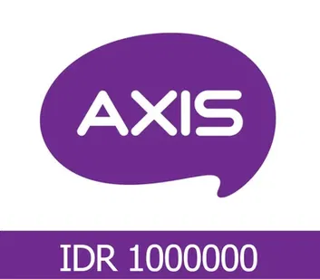 Axis ID Indonesia 1000000 IDR Mobile Top-up