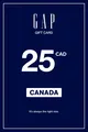 Gap 25 CAD Gift Card (Canada) thumb 2
