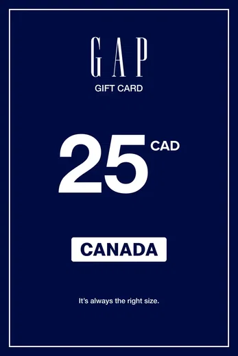 Gap 25 CAD Gift Card (Canada) gallery image 2