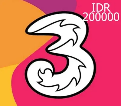 Tri ID Indonesia 200000 IDR Mobile Top-up gallery image 1
