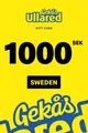 Gekas 1000 SEK Gift Card (Sweden) thumb 2