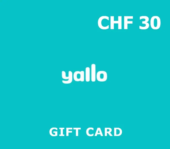 Yallo PIN 30 CHF Gift Card (Switzerland) gallery image 2