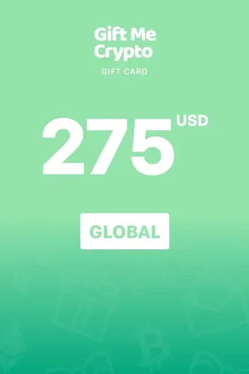 Gift Me Crypto $275 USD Crypto Voucher