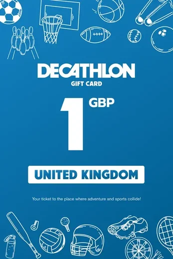 Decathlon 1 GBP Gift Card (United Kingdom) gallery image 2
