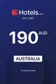 Hotels.com 190 AUD Gift Card (Australia) thumb 2