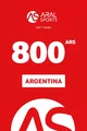 Aral 800 ARS Gift Card (Argentina) thumb 2