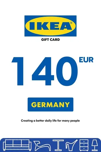 IKEA 140 EUR Gift Card (Germany) gallery image 2