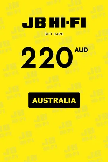 JB Hi-Fi 220 AUD Gift Card (Australia) gallery image 2