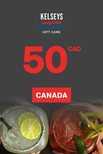 Kelsey's 50 CAD Gift Card (Canada) gallery image 2