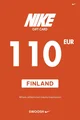Nike 110 EUR Gift Card (Finland) thumb 2