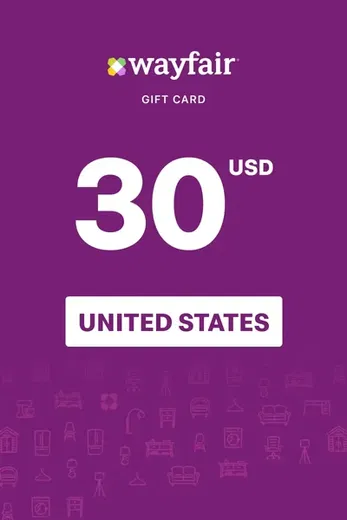 Wayfair 30 USD Gift Card (United States) gallery image 2