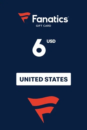 Fanatics 6 USD Gift Card (United States) gallery image 2
