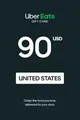 Uber 90 USD Gift Card (United States) thumb 2