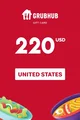 GrubHub 220 USD Gift Card (United States) thumb 2
