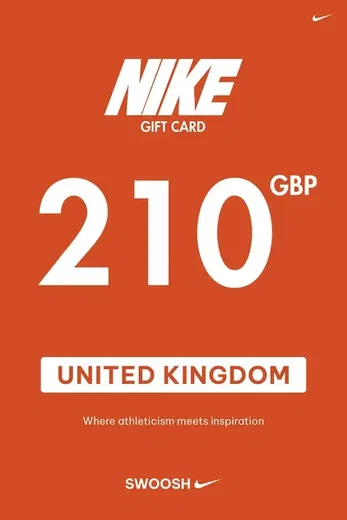 Nike 210 GBP Gift Card (United Kingdom) gallery image 2