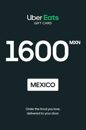 Uber 1600 MXN Gift Card (Mexico) gallery image 2