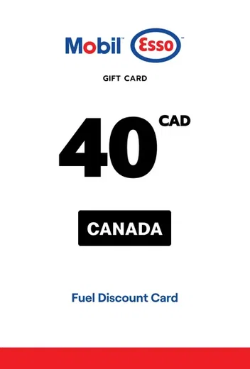Esso and Mobil 40 CAD Gift Card (Canada) gallery image 2