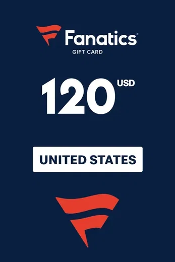Fanatics 120 USD Gift Card (United States) gallery image 2