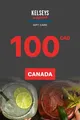 Kelsey's 100 CAD Gift Card (Canada) thumb 2