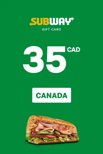 Subway 35 CAD Gift Card (Canada) gallery image 2