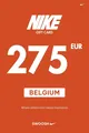 Nike 275 EUR Gift Card (Belgium) thumb 2
