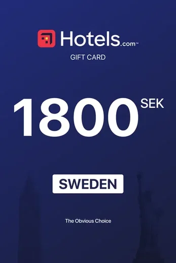 Hotels.com 1800 SEK Gift Card (Sweden) gallery image 2