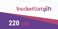BucketlistGift 220 USD Gift Card (United States) thumb 2