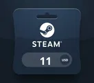 Steam Wallet 11 USD Gift Card (Asia) thumb 2