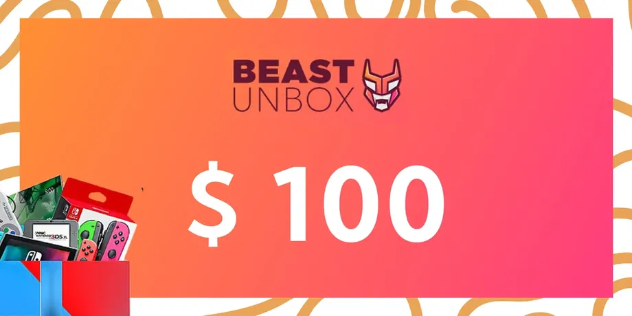 BeastUnbox.com 100 USD Gift Card (Global) gallery image 2