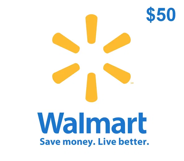 Walmart 50 USD Gift Card (Canada) gallery image 1