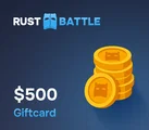 RustBattle 500 USD Gift Card (Global) thumb 1