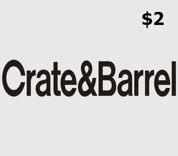 Crate and Barrel 2 USD Gift Card (United States) gallery image 2