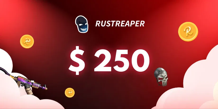 RUSTReaper 250 USD Gift Card (ROW) gallery image 2